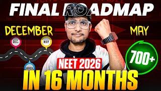 ULTIMATE ROADMAP TO SCORE 700+ IN NEET 2026 Last 16 Months!  SUBJECT-WISE STRATEGY #neet2026