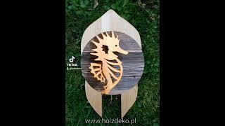 decoration holzdeko design home dekor ozdoby dodatki zdrewna DIY woodwork wooden eco rękodzieło gift