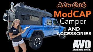  NEW Alu-Cab ModCAP Camper on a Jeep Gladiator