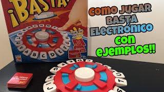 Como jugar basta electrónico / basta juego de mesa / tablero basta /basta / como jugar basta