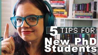 Advice for New PhD Students | How to Succeed in Graduate School!