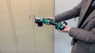 HiKOKI Cordless Grinder G36xxDVE with accelerometer