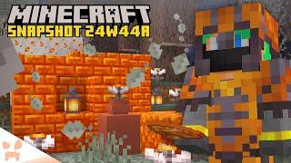 FALLING LEAVES, CREAKING 2.0, PALE GARDEN BROKE, RESIN, + MORE! | Minecraft Snapshot 24w44a