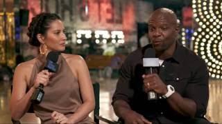 Backstage with Olivia Munn & Terry Crews at Lip Sync Battle: All-Stars Live