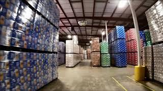 Beer warehouse tour at Quality Beverage in Taunton