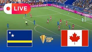 Curacao vs Canada - Pes 21 Gameplay | Gold Cup 2025 | Realistic eFootball Simulation