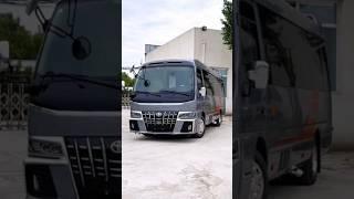 Luxury Grey Colour Toyota Coaster 12-seater bus ️ #shorts