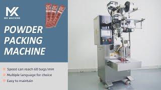 Automatic sachet bag chili curry masala powder packing machine