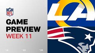 Los Angeles Rams vs. New England Patriots | 2024 Week 11 Game Preview