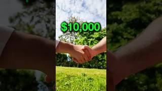 $10,000 BET WITH FRIEND  #money #saving #budgeting