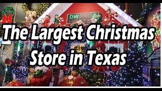 Escaping to the LARGEST Christmas store in Texas!  (Decorator's Warehouse in Arlington)   #SHORTS