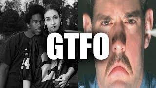 White guy kicks out pregnant girlfriend for dating a black guy