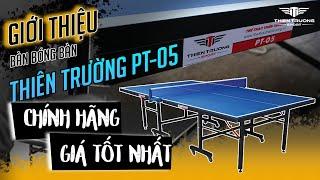 Giới thiệu bàn bóng bàn Thiên Trường PT-05 chính hãng, giá tốt nhất!