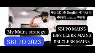 My mains strategy for bank exams #sbipo #bankexams #ibpspo #clerk #rrbpo #mains #banking #ibps #rrb