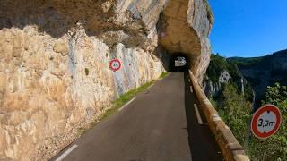 Driving One of the Best Scenic Routes  Gorges de la Nesque - 4k