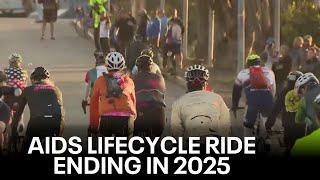 AIDS LifeCycle ending in 2025 | KTVU