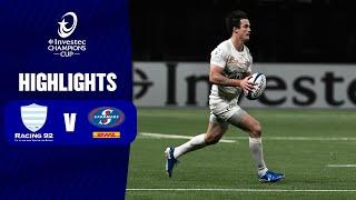 Extended Highlights - Racing 92 v DHL Stormers Round 4 | Investec Champions Cup 2024/25