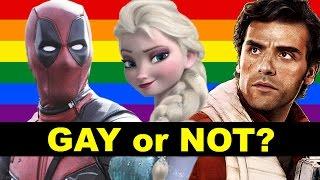 Poe Dameron Gay? Deadpool Pansexual? Gay Characters in Movies - Beyond The Trailer