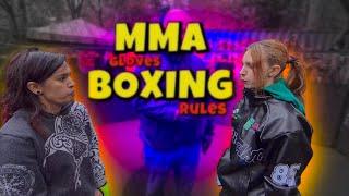 TiffanyEds Takes on Volkova in EPIC Female MMA Boxing Match!