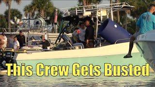 This Crew Gets Busted Tossing Trash In The Water!! | 79th St | Broncos Guru | Wavy Boats