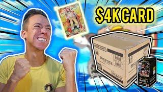 Opening Entire Case Of One Piece OP-09 Emperors In The New World! 12 Booster Boxes OP09 TCG!