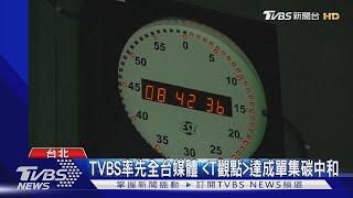 TVBS率先全台媒體 《T觀點》達成單集碳中和｜TVBS新聞