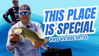 This Place Will Ruin You! EPIC Bass Fishing!! - Pro Vs Joe Ep 12