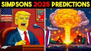 Insane Simpsons Predictions for 2025 That Will Blow Your Mind | Scary Future Predictions