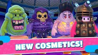 New Update: ALL NEW COSMETICS IN-GAME! (Ghostbusters, Masters of the Universe, Doctor Who)