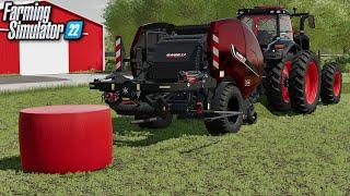 This Bailer Wraps In 3 Seconds! (& goes 24mph) | Farming Simulator 22