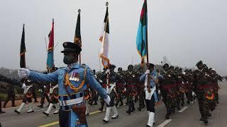 Bangladesh Armed Forces on Rajpath -Republic day Parade 2021 (Practice)