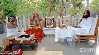 Ekadasha Homas - Ayushya Homa with Brahmachari Chirag | Triveni Ashram Pune | Art of Living