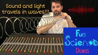 Sound & Light Travel in Waves