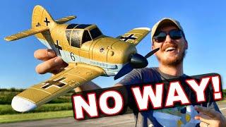 $65 BF-109 RC Airplane Warbird - NO WAY THIS WILL FLY!!