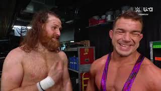 Chad Gable confronts Sami Zayn at Backstage: Raw After Mania, Apr. 8, 2024