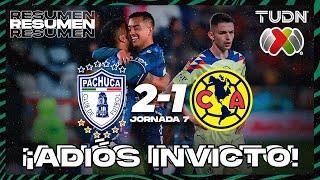 Resumen y goles | Pachuca 2-1 América | CL2024 - Liga Mx J7 | TUDN