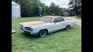 Barn Find 1966 Pontiac 2+2 Convertible Gets 421 Engine!