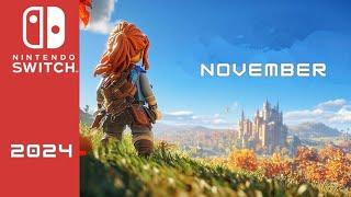 TOP 10 UPCOMING Switch Games of November 2024