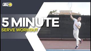 Master Your Serve in 5 Minutes: Dynamic Tennis Drill with Andrew @ fit4tennis | Interactive Session