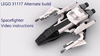 LEGO 31117 MOC, Alternate Build with Instructions: Spacefighter