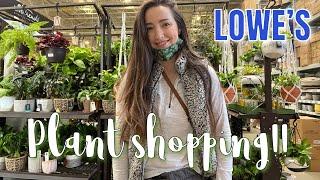 Go Plant Shopping with me! | LOWES Big Box Store | 2 different locations! | February 2022