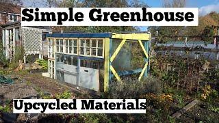 How to make a simple greenhouse | allotment growing