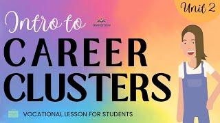 Intro to Career Clusters - Vocational Lesson 3 - Special Education Students