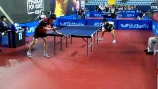 Eric Jouti vs Chen Hongtao - ITTF GJC Finals 2012