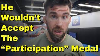 He Refused His “Participation” Medal at a BJJ Competition