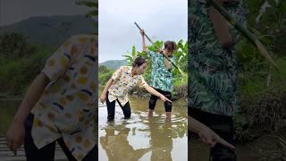 Survival Skills: Fish Trap #shorts #survival