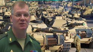 Shock The World! Russia Shows Off 34 US Abrams M1A1 Tanks Abandoned by Their Crews in an Ambush