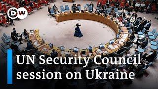 Watch live: UN Security Council special session on the situation in Ukraine