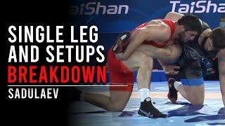 Sadulaev Single Leg Footwork and Setups