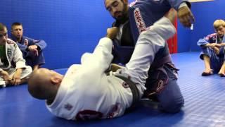 Armbar from guard after your opponent defends the triangle